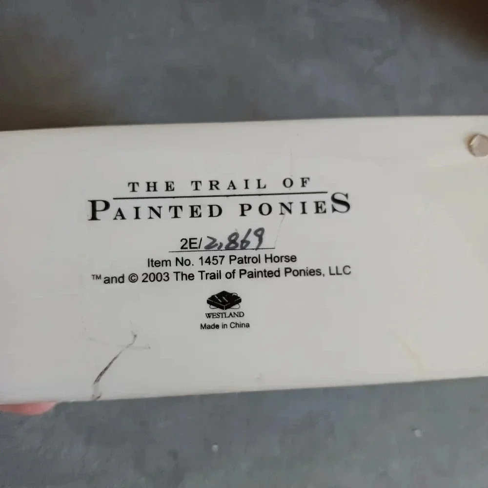 Westland trial of painted ponies  patrol horse  police officer